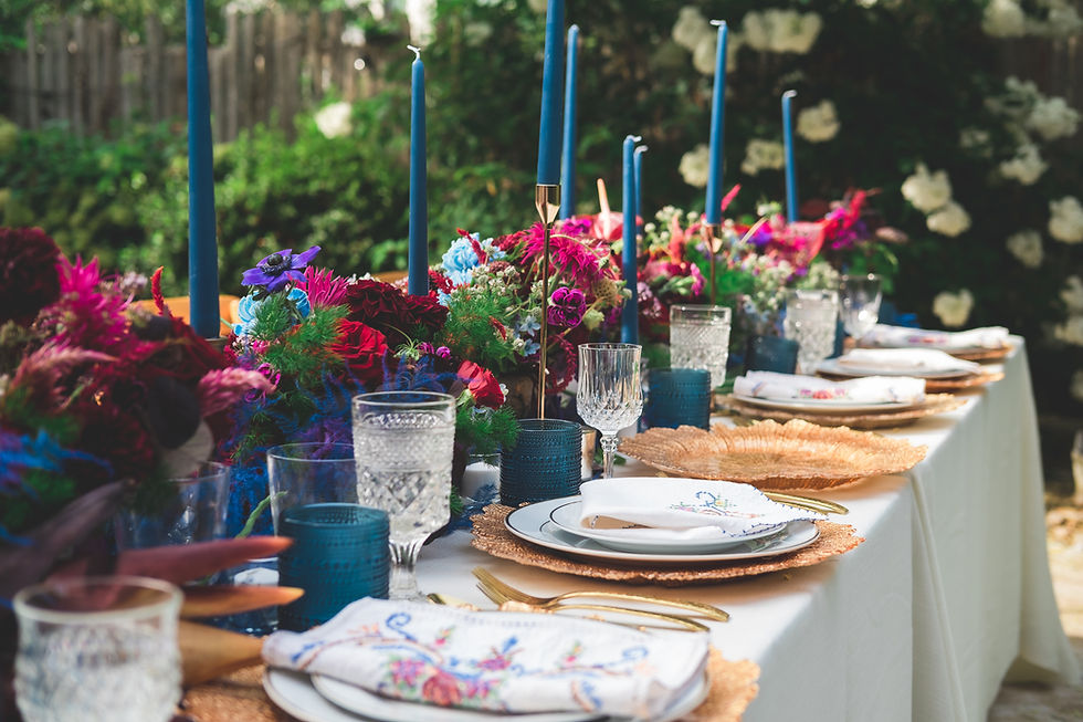 Garden Wedding Table